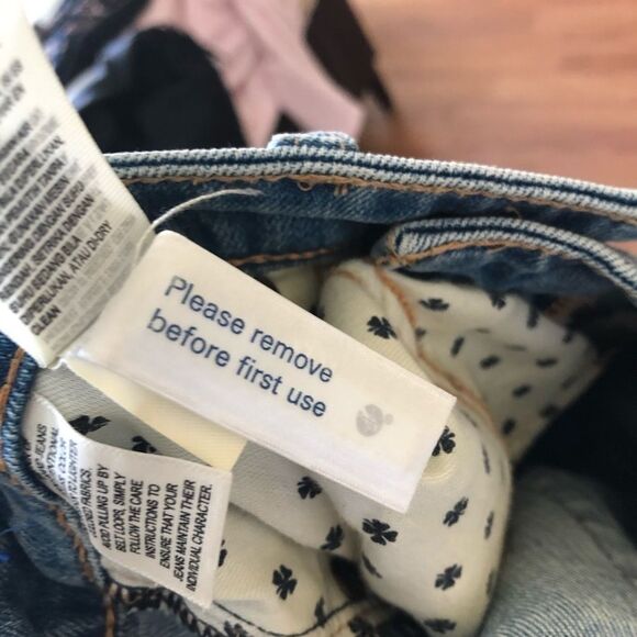 Lucky Brand Womens Flare Jeans Country Western Boho Distressed Slits Size 0 - Picture 13 of 13